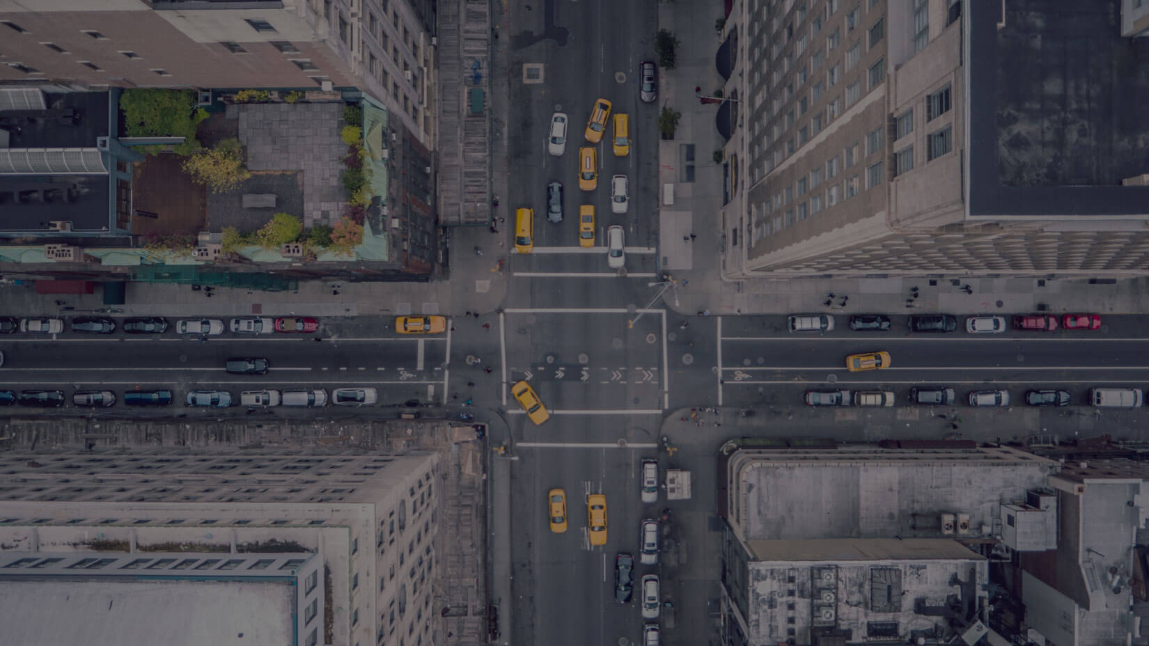 Chicago Intersection from Above